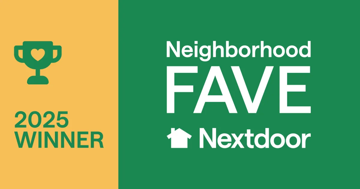 Nextdoor 2025 Neighborhood Fave — Driller Design Co.